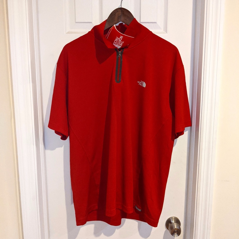 NWT THE NORTH FACE TNF VAPERWICK POLO SHIRT ZIPPER MENS XL